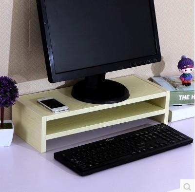 厂家批发电脑显示器桌面架子底座支架桌上键盘收纳垫高置物架多层